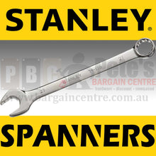 Load image into Gallery viewer, STANLEY RING & OPEN END SPANNER METRIC 1pcs