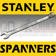 Load image into Gallery viewer, STANLEY RING & OPEN END SPANNER IMPERIAL 1pcs