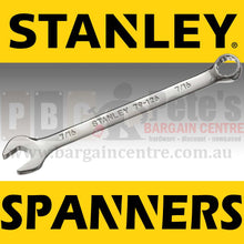 Load image into Gallery viewer, STANLEY RING & OPEN END SPANNER IMPERIAL 1pcs