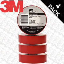 Load image into Gallery viewer, 3M Elec Tape 1610 Temflex 19mmx20mtr (4 or 10 packs)
