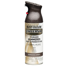 Load image into Gallery viewer, Forged Hammered Burnished Amber