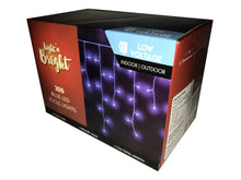 Load image into Gallery viewer, Icicle Lights Blue 8-Function Pk200 2.7m *Low Voltage*