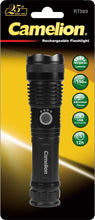 Load image into Gallery viewer, CAMELION T6 LED USB RECHARGEABLE TORCH INC 18650 LI-ION BATTERY (RT393-TB)