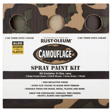 Load image into Gallery viewer, Rust-oleum Camouflage Spray Paint *Choose your colours*
