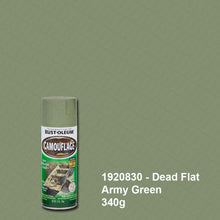 Load image into Gallery viewer, Rust-oleum Camouflage Spray Paint *Choose your Colours*