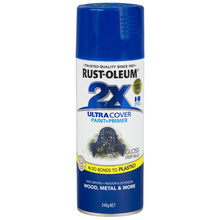Load image into Gallery viewer, Rust-oleum "2x-Ultra Cover" 340g Spray Paint Can *Choose your Colour*