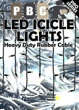 Load image into Gallery viewer, Pro Grade LED Icicle Lights Rubberized 2mtrs x 0.6mtr
