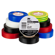 Load image into Gallery viewer, 3M Elec Tape 1610 Temflex 19mmx20mtr (4 or 10 packs)
