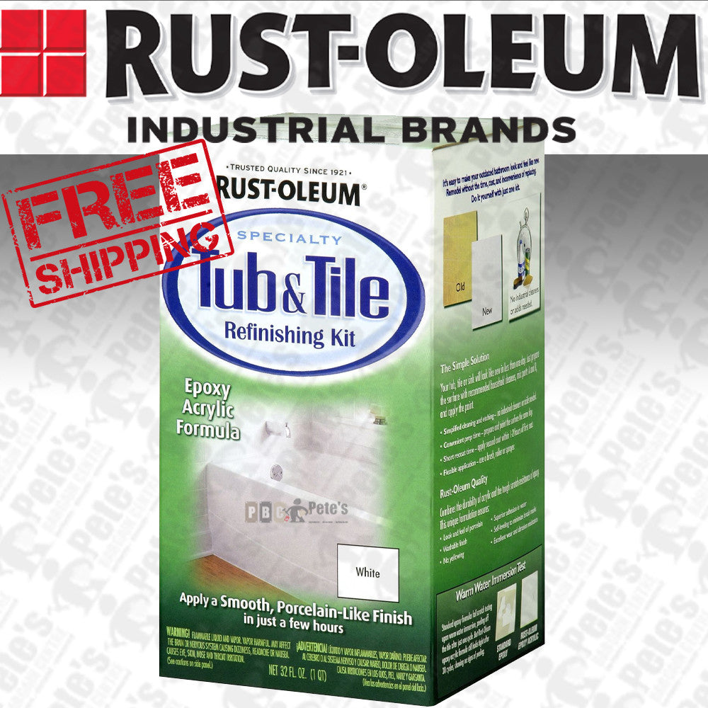 Rust-Oleum Tub & Tile Refinishing Kit White