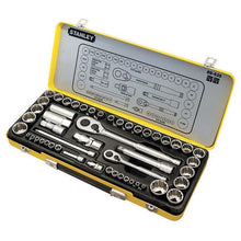 Load image into Gallery viewer, Stanley Socket Set 1/4 &amp; 1/2 Drive Metric/AF 50 Piece (STA89-535)
