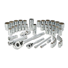 Load image into Gallery viewer, Stanley Socket Set 1/4 &amp; 1/2 Drive Metric/AF 50 Piece (STA89-535)

