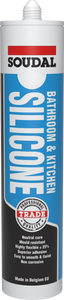 Bathroom & Kitchen Silicone White