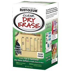 Rust-Oleum Dry Erase Kit - Clear