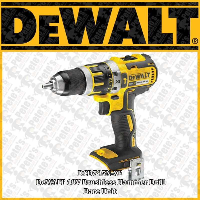 DeWALT 18V Brushless Hammer Drill *Skin only*