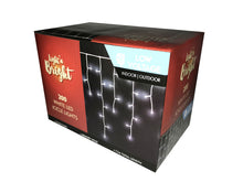 Load image into Gallery viewer, Icicle Lights White 8-Function Pk200 2.7m*Low Voltage*
