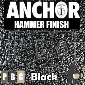 ANCHOR SHIELD HAMMER FINISH *Choose your colour*