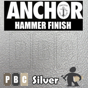 ANCHOR SHIELD HAMMER FINISH *Choose your colour*