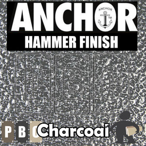 ANCHOR SHIELD HAMMER FINISH *Choose your colour*