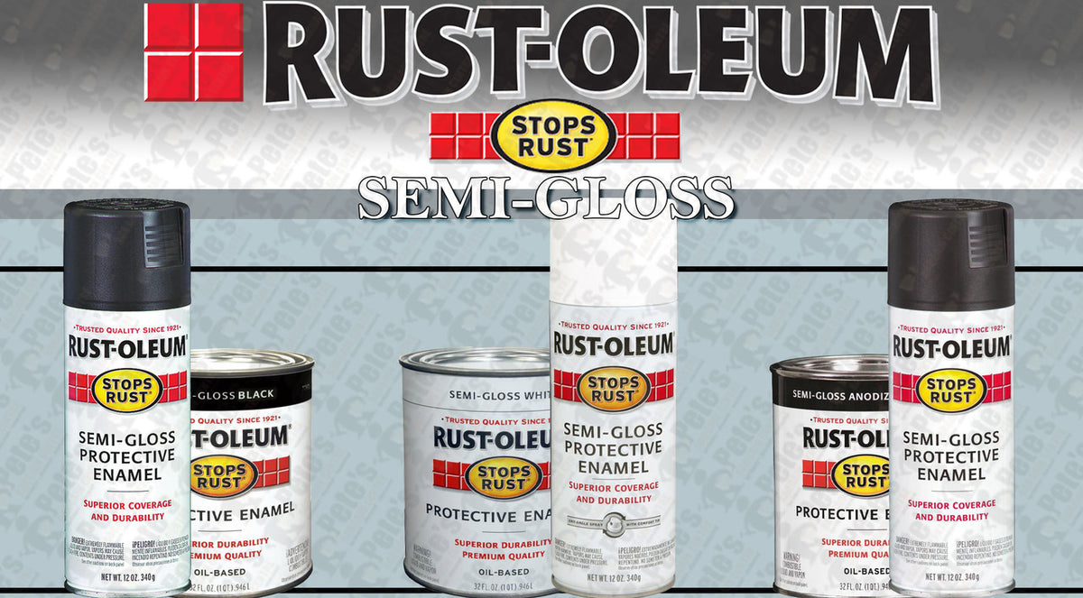 Sem Rust Stop Rust-oleum *Stops Rust* Semi-Gloss paint – OzCrazyBargains