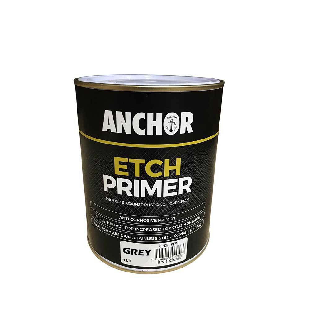 Anchor Etch Primer Paint Grey 1ltr Can