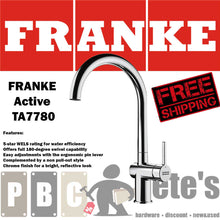 Load image into Gallery viewer, FRANKE Active Non Pull-Out Chrome Tap TA7780
