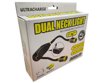 Load image into Gallery viewer, ULTRACHARGE DUAL NECK LED RECHARGEABLE WORKLIGHT (UXP001) Packaging
