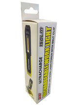 Load image into Gallery viewer, ULTRACHARGE SMALL WORKSHOP 3W LED RECHARGEABLE WORKLIGHT/TORCH WITH STAND (UXP006) Packaging
