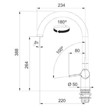 Load image into Gallery viewer, FRANKE Active Non Pull-Out Chrome Tap TA7780
