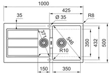 Load image into Gallery viewer, Franke Inset 1-1/3 Bowl Sink Sirius S2D651CB
